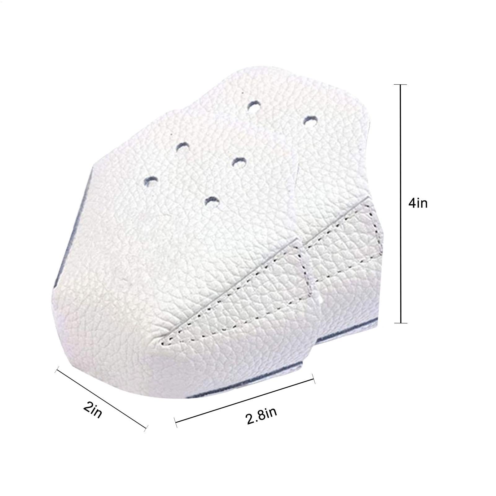 Protectores de piel con estructura de guijarros, para patines de quad, protección de puntera
