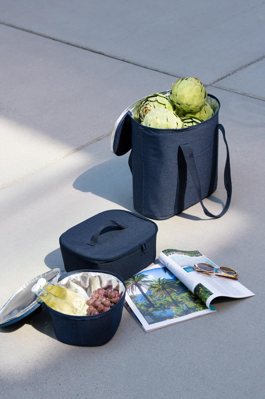 reisenthel Thermoshopper - Sac Isotherme pour Les Courses ou Le Pique-Nique avec 2 Sangles de Transport - en matériau imperméable