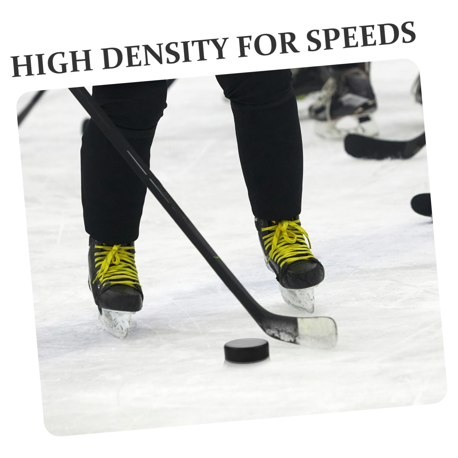 6pièces Rondelles De Hockey pour Entraînement Palets De Hockey De Pratique Équipement pour Débutants