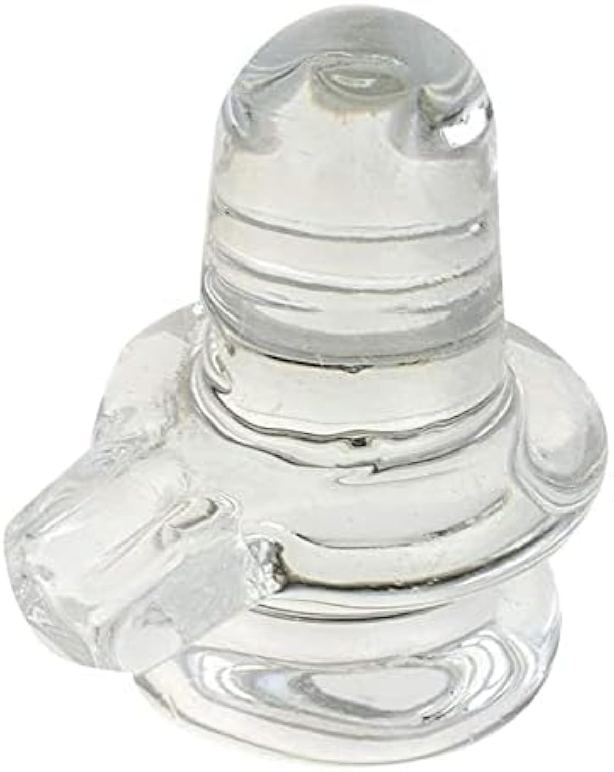Crystal Shivling Shivalingam Pure Crystal Lingam/Sphatik shivling/Sphatik Lingam Shivlinga/Shivlinga for Pooja
