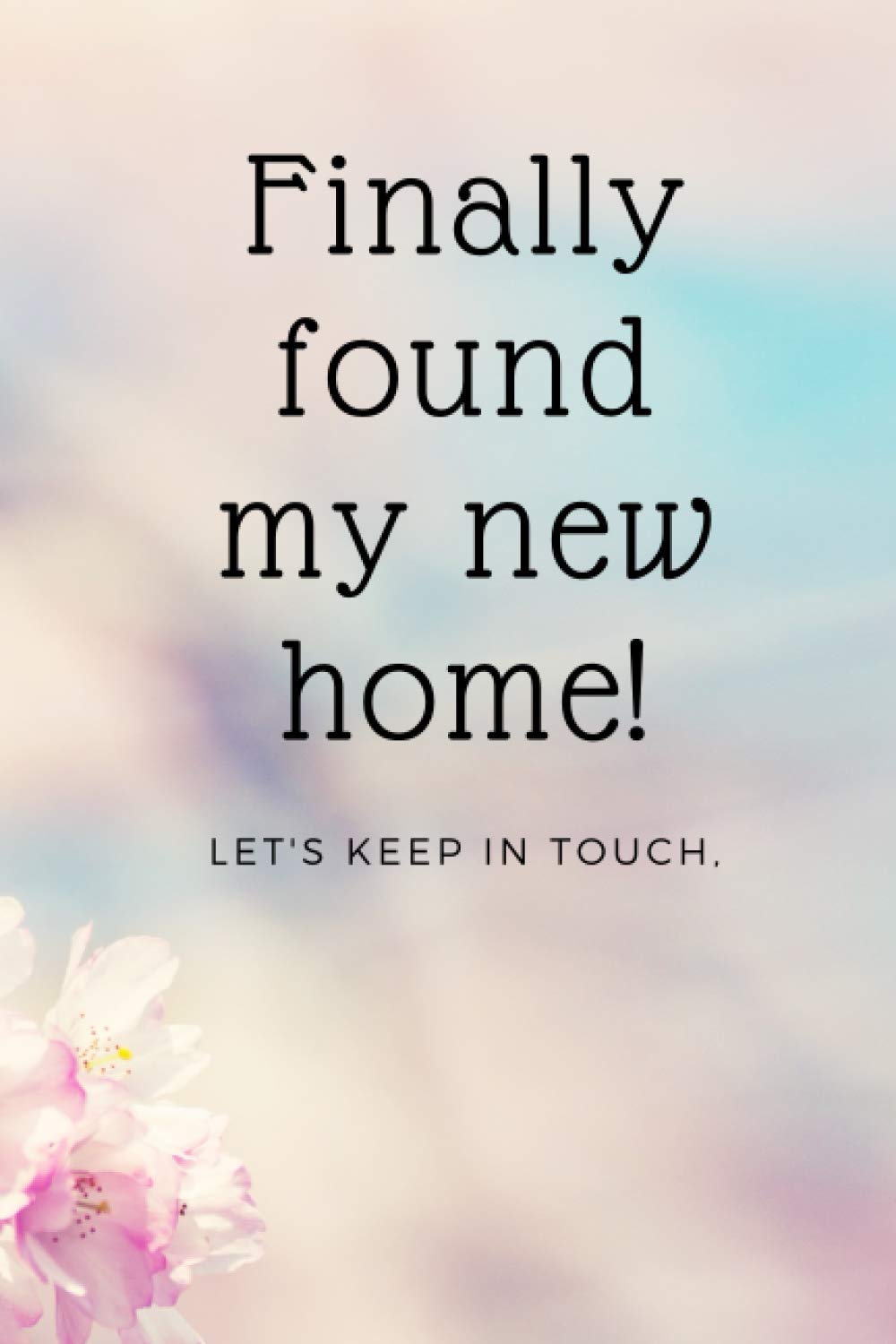 Finally found my new home.