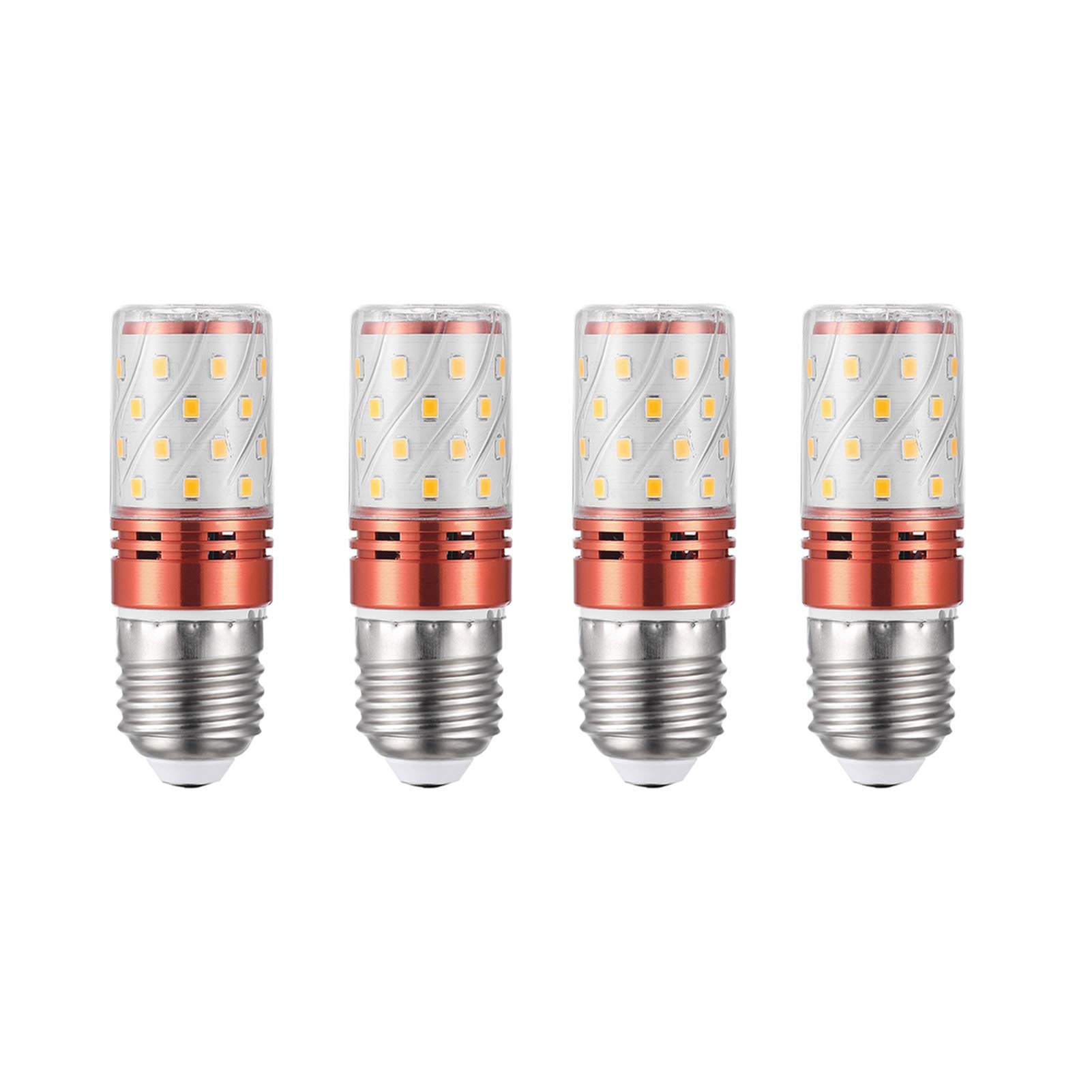 Lampadine a LED E27/e14 Lampadina a mais ad alta luminosità 24 W, equivalente lampada alogena 240 W a 360 gradi; Lampadina mais a risparmio energetico con fascio luminoso a tre colori, confezione 4