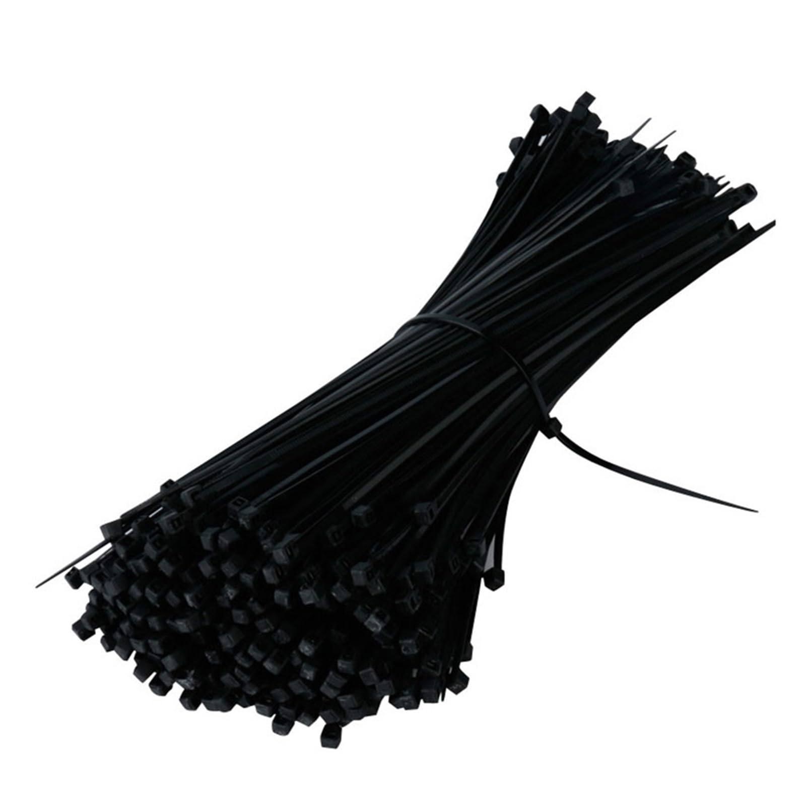 Fascette in nylon, fascette stringicavo, Fascette fermacavi in ​​nylon autobloccanti in plastica nera, larghe 3/4 mm, 30 pezzi(Wide 3 mm - 120 mm)