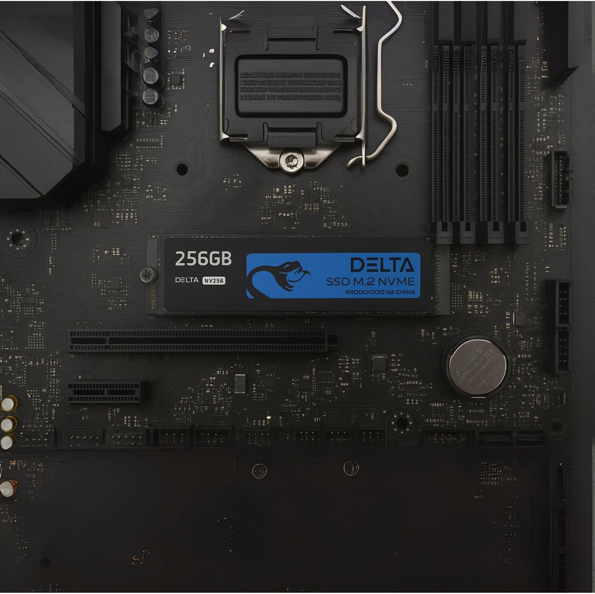 SSD 256GB NVMe PCIe 3.0 Testado por 7 dias: Desempenho Rápido para PC