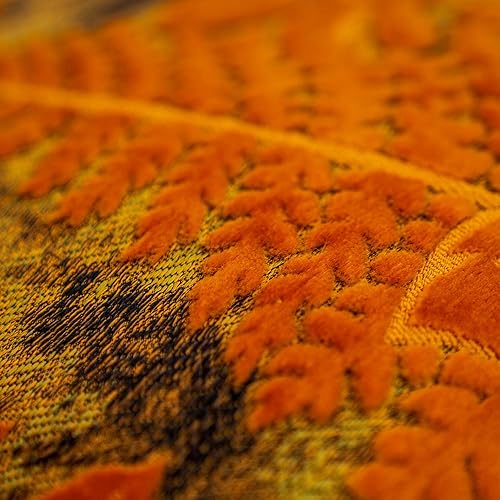 Miniatura 6 de Funda para almohada o cojín Alerfa de 18 x 18pulgadas con estampado floral, terciopelo, moderna, apoyo lumbar, decorativa, para sofá, para