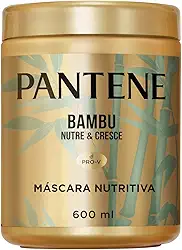Máscara Nutritiva Pantene Pro-V Bambu Nutre & Cresce + Óleo de Rícino + Cafeína 600 ml