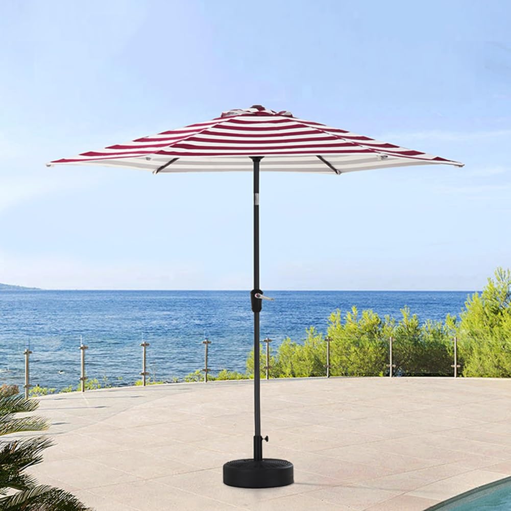 AreShark Terrassenschirm Mit Kurbel & Neigungsfunktion – UV-Schutz 50+, Wasserdicht, 8 Rippen