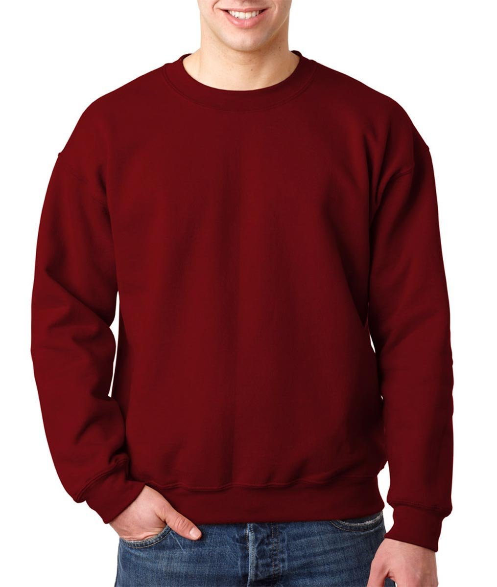 Gildan Men's Sweatshirt - Red - Small