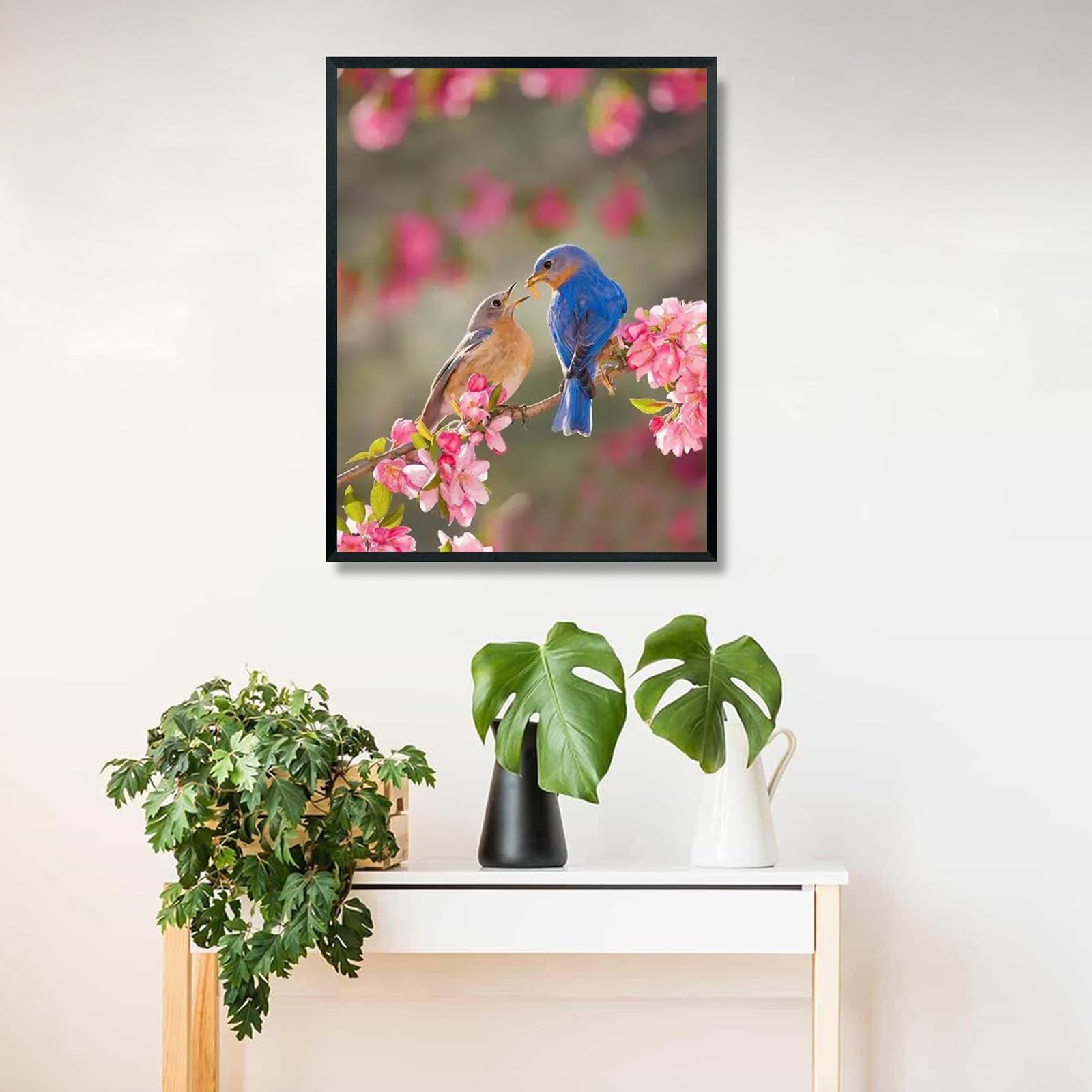18x20 Inch Picture Frames Solid Wood๏ผ 18x20 Inch Poster Frame Black,Suitable for Panoramic Photo/Posters/Painting/Group Photo/Puzzle (UX22B1820)