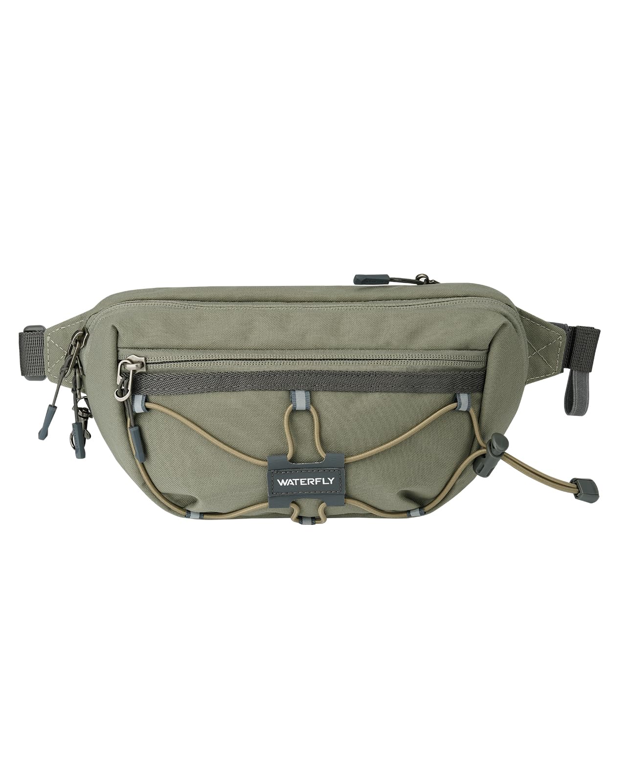 WATERFLY Marsupio Antifurto alla moda con Blocco RFID Fanny Pack Sportivo da Uomo Donna per Corsa Campeggio Trekking