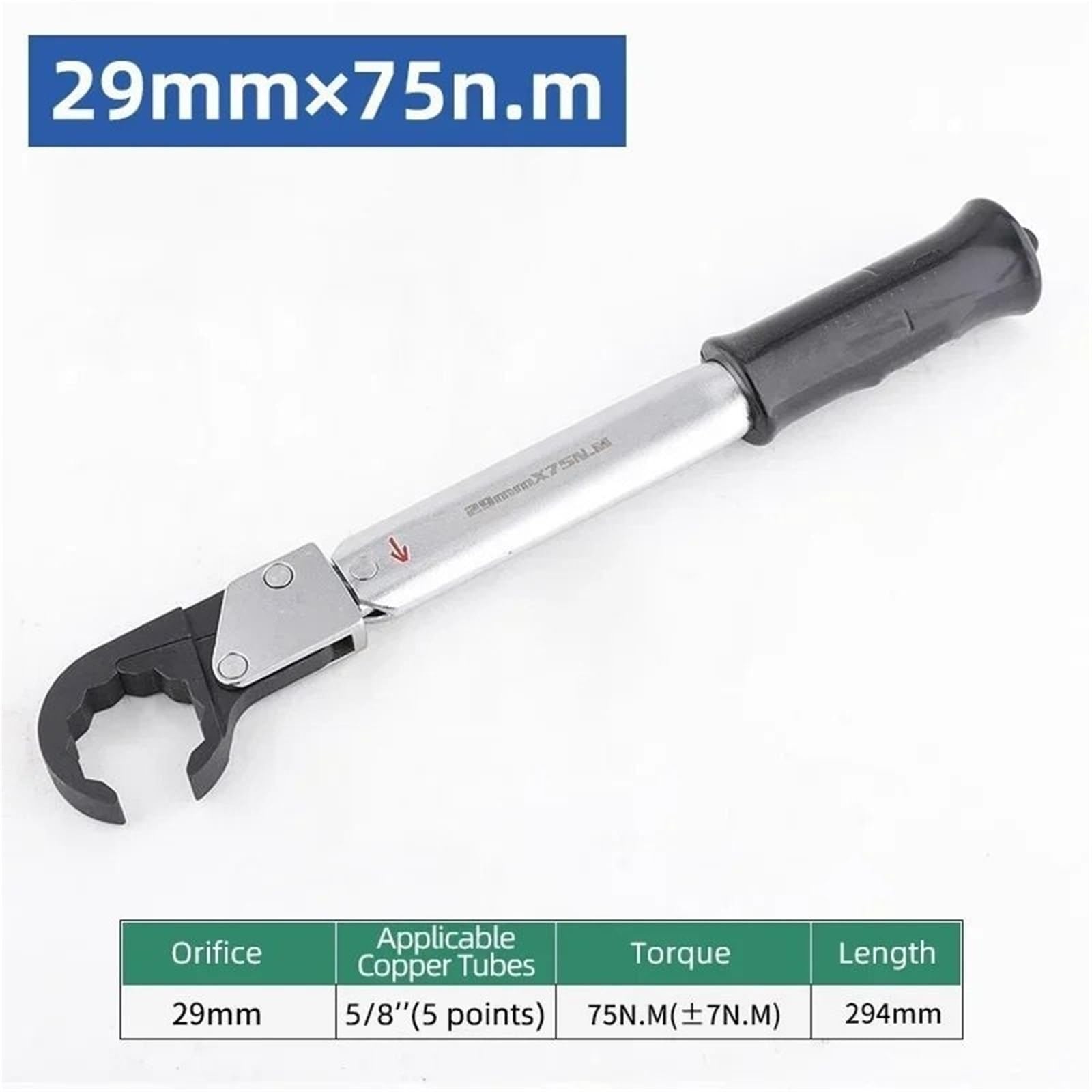 Telescopic Ratchet Klucz dynamometryczny z grzechotką Zestaw do świec zapłonowych typu otwartego Narzędzie naprawy klimatyzacji ST-02L klucz dynamometryczny(29MM)
