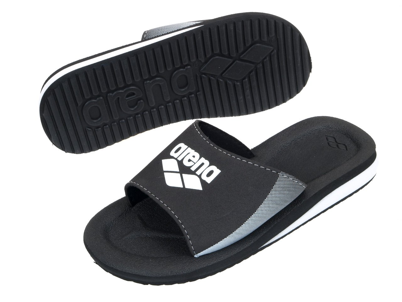 Ciabatte Arena Beat Piscina Swimming Uomo Paletra Doccia Mare Nero 8077250