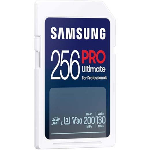 SAMSUNG PRO Ultimate 256GB SDXC Memory Card