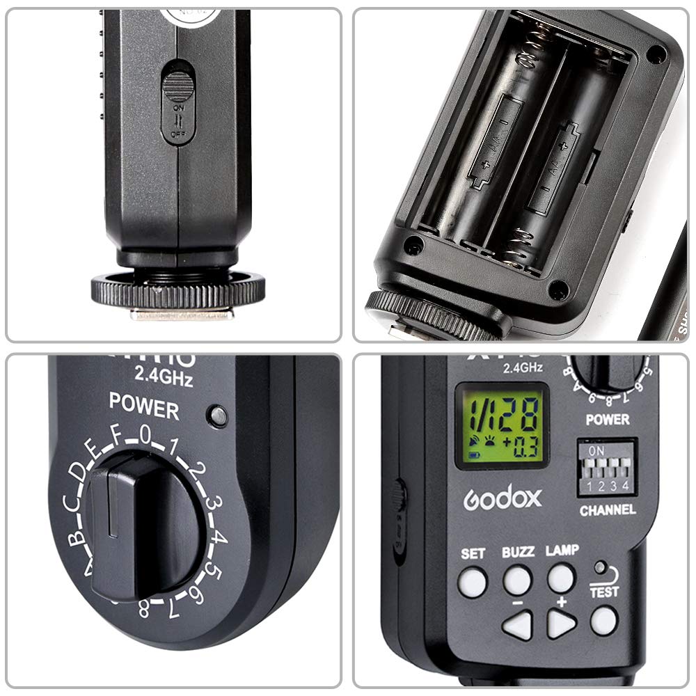 GODOX XT-16S XT-16S Émetteur et récepteur radio contrôlés pour Godox Witstro AD360 AD360II-C AD360II-N Quicker Quicker D QT QS Gemini GT Gemini GS DE DP Series Studio (XT-16S)