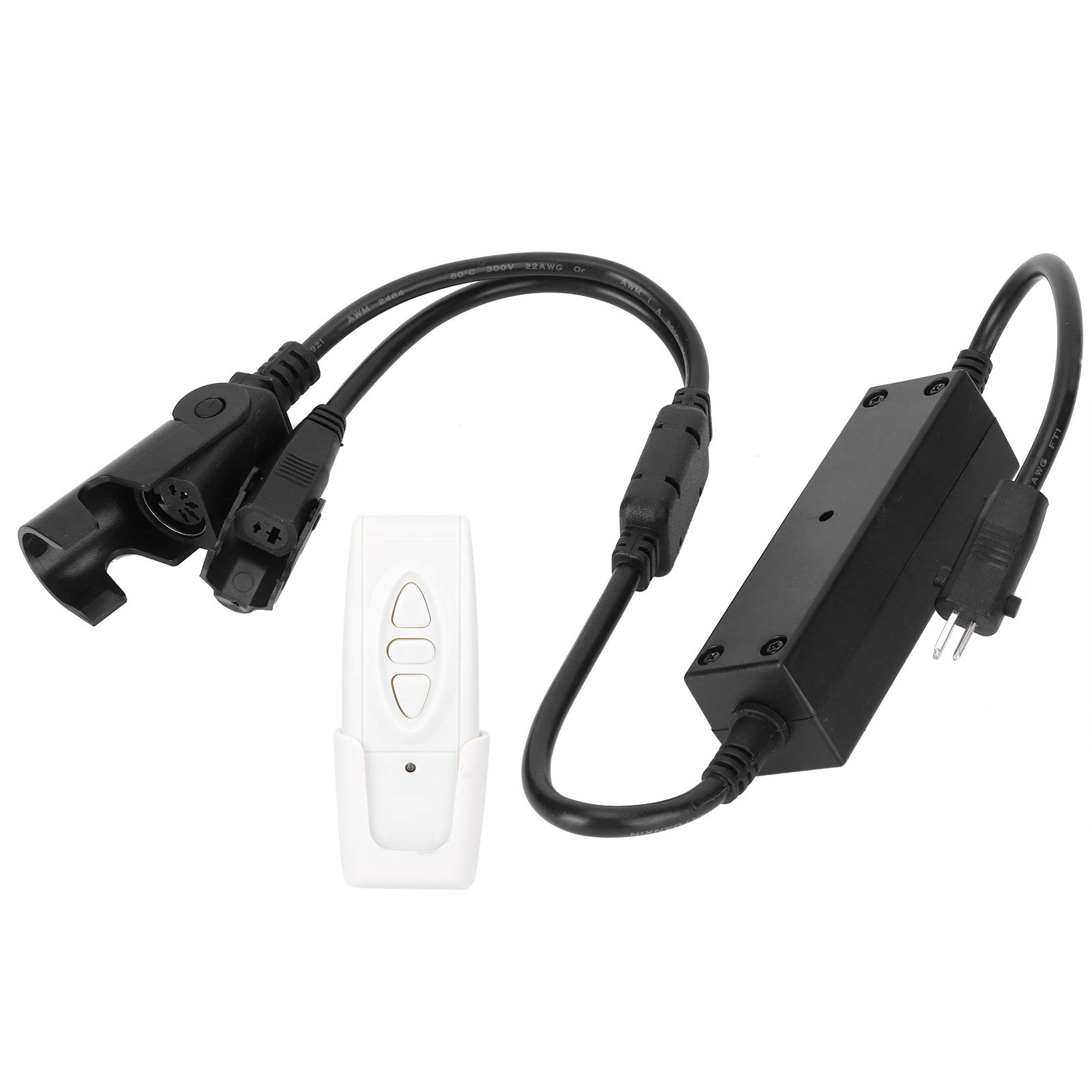 Zerodis Sillas Elevadoras Sillón reclinable eléctrico, Ventana eléctrica inalámbrica LCD Diaplay Control Manual Control Remoto para Motor único de 29 V (01 Macho + 01 Hembra + 5P Hembra)