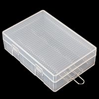 Vista 1 de Organizador de baterías de plástico duro OriGlam para 4 baterías 26650