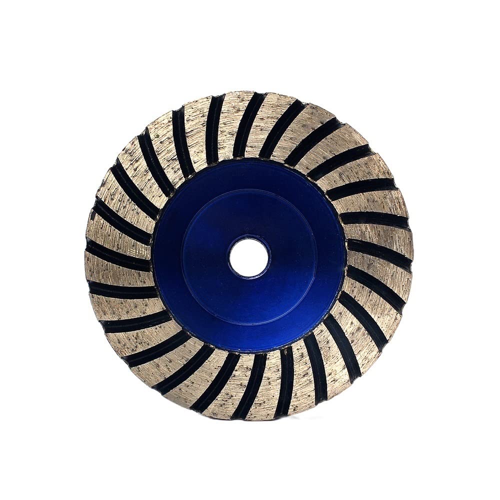 Disco Desbaste Hormigon Rueda de Copa de Esmerilado Turbo de Diamante Grano Grueso for Suelo de Granito de hormigón Rueda de Esmerilado de Diamante a Base de Aluminio Disco Diamante (Size : 5-8-11)