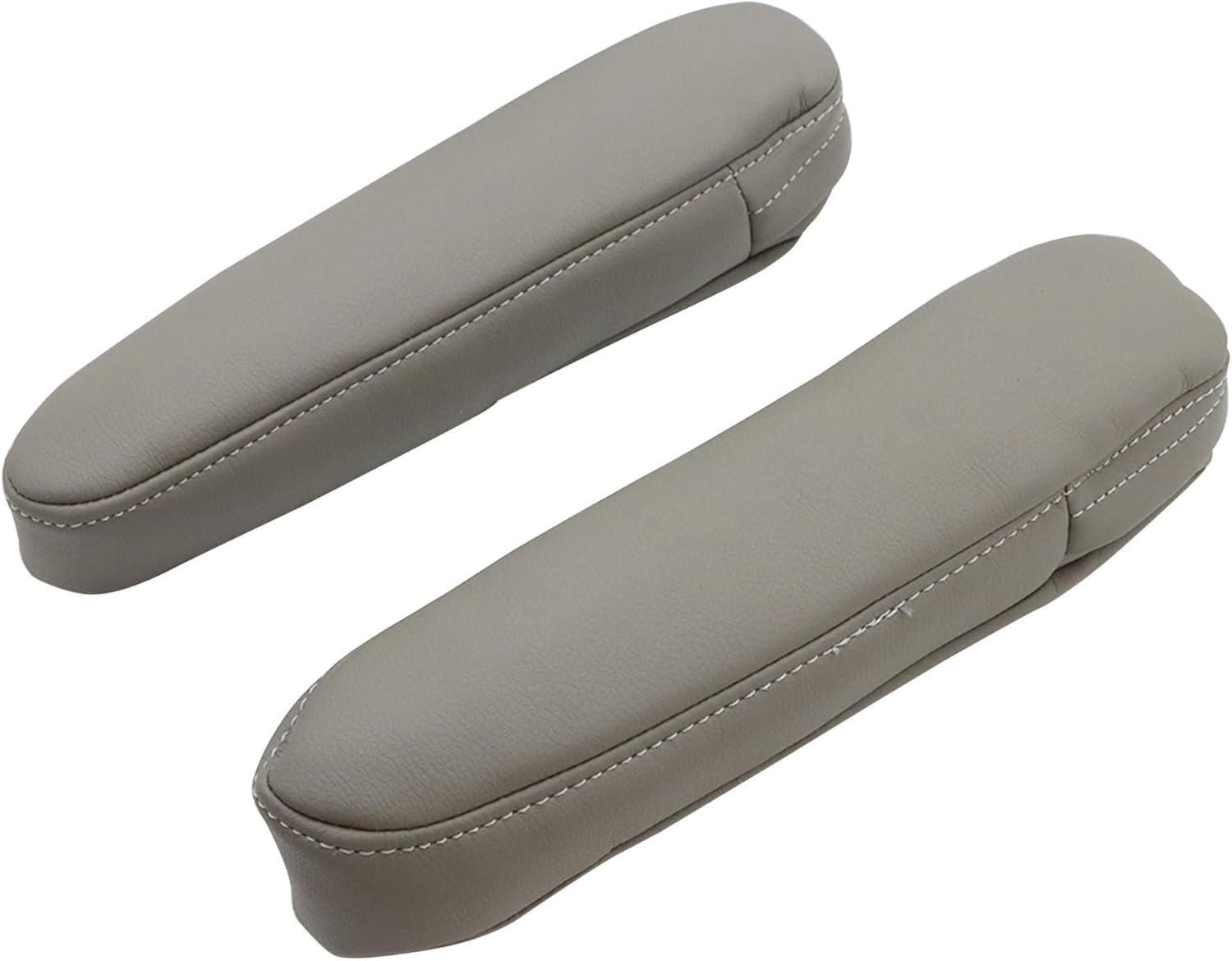 GXARTS 2PCS Front Left and Right Side Seat Replacement Armrest Cover Gray Compatible with Toyota Sequoia 2001 2002 2003 2004 2005 2006 2007