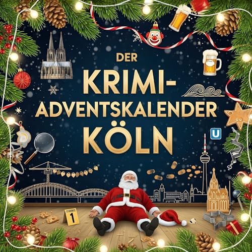 Der Krimi-Adventskalender Köln: Mordsverdächtig in 24 Akten. Ein Fall in deiner Nähe