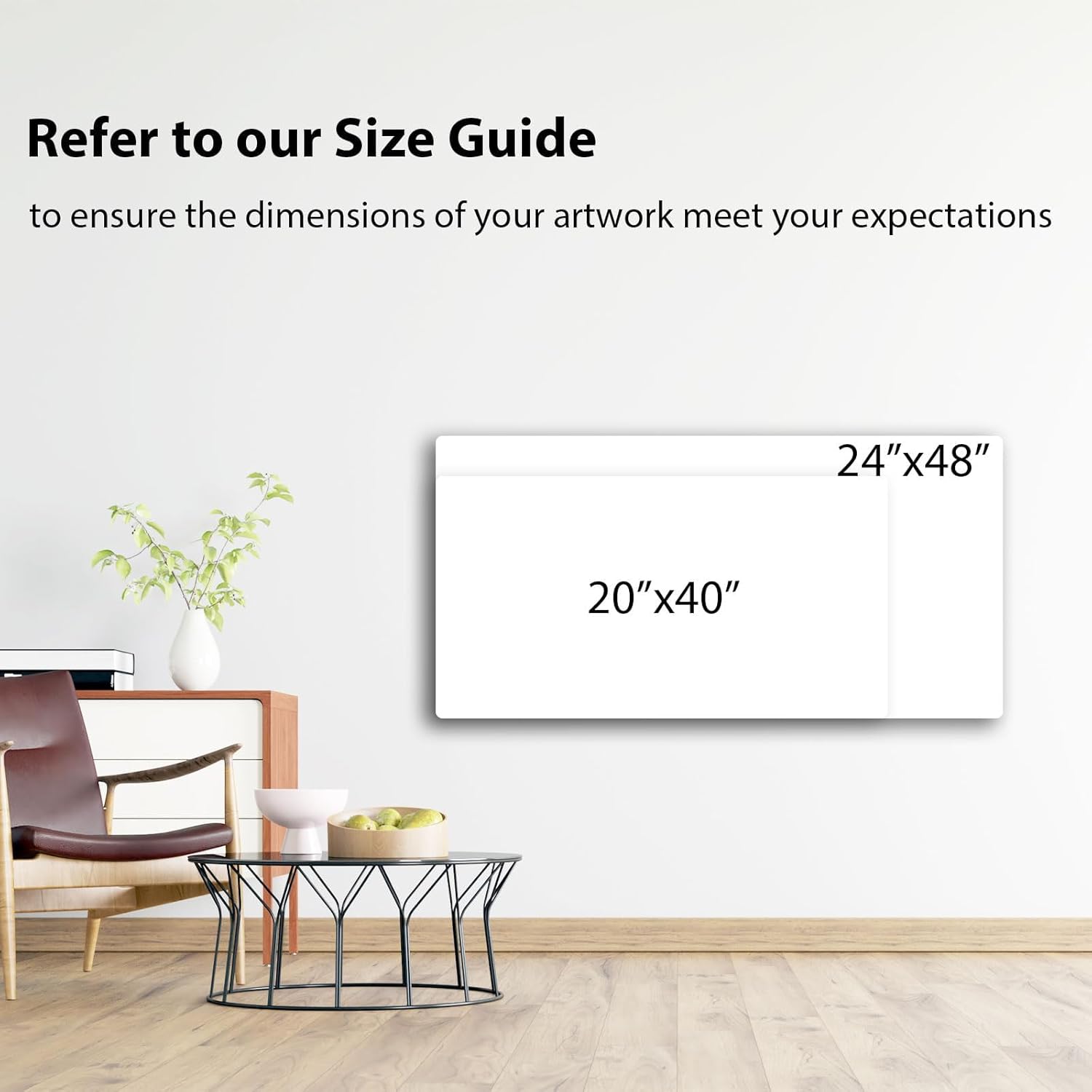 daktenn Large Canvas Wall Art for Living Room Bedroom Office White and Gold Flower Artwork Large Botanical Floral Wall Art Modern Canvas Prints 24x48 Inches
