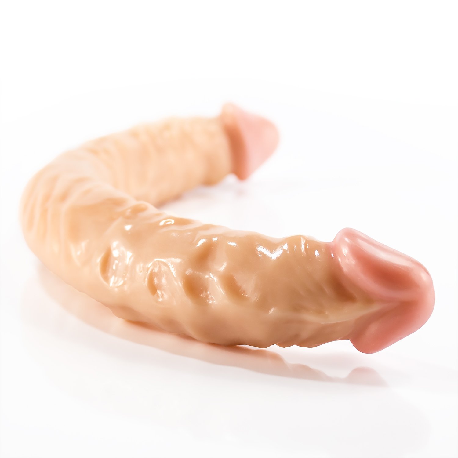 Doppeldildo Dildo mit 2 Enden - 41cm realistische flexible Penisnachbildung 