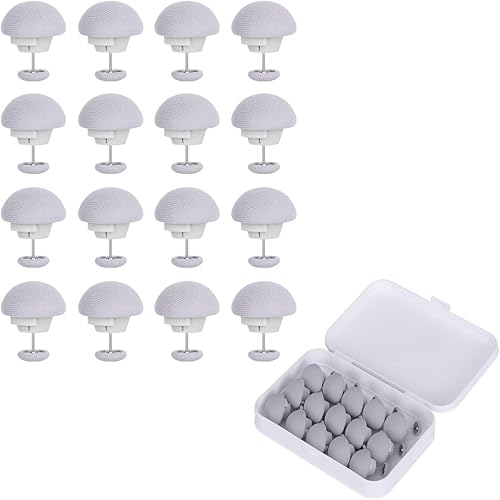 ALXBSONE Pinzas para funda de edredón, 16 clips de edredón de doble cara, sujetadores de fijación que no dejan marcas para edredón, cojines,