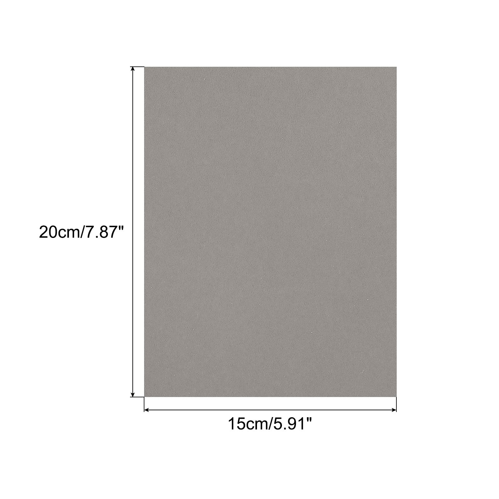 MECCANIXITY Parches autoadhesivos de terciopelo, parches de reparación, color gris, para reparación de ropa, manualidades, kit de reparación, mochila, zapatos, decoración, paquete de 4