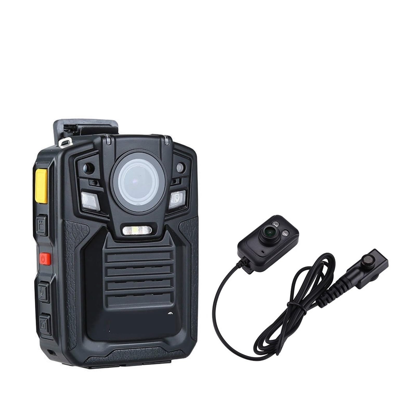CVFRDD HD 1290P Police 33MP Security External IR Infrared Lens Body Worn Camera Night Vision Motion Detection Portable Personal(64GB WITH LENS)