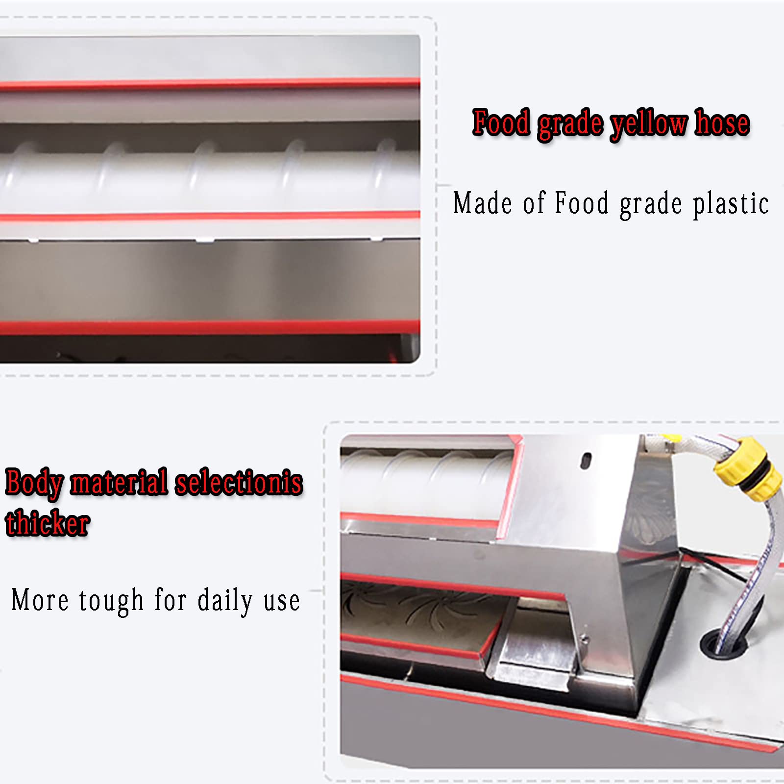 Pelador de huevos automático comercial, acero inoxidable de grado alimenticio, alta eficiencia, baja rotura, fácil de limpiar, para uso profesional en cocina