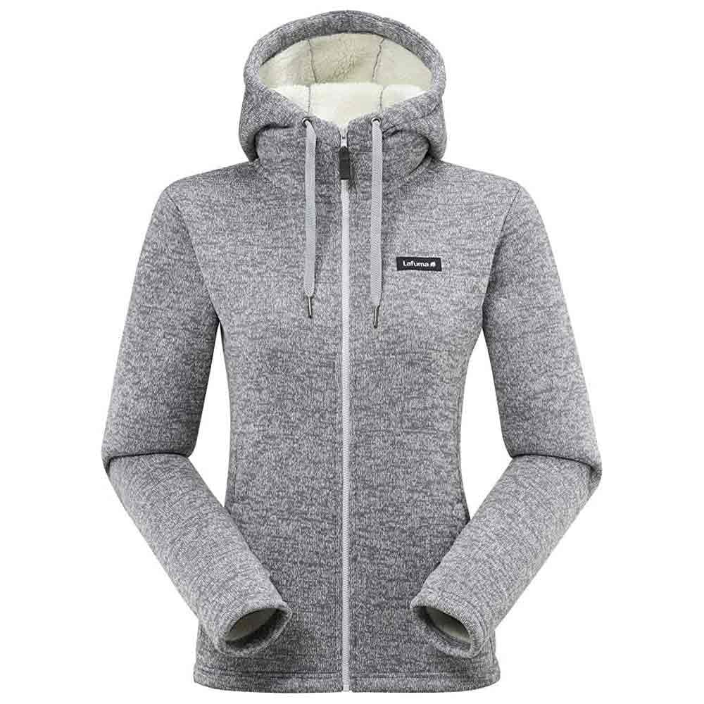 Lafuma Women's Grey Cali Hoodie W Fleece, Extra Small