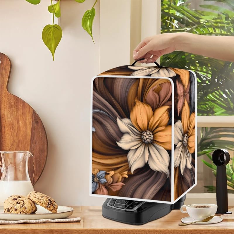 Housse de cafetière lavable en machine et protection appareils ménagers