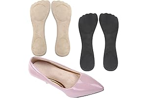 High Heel Inserts Women, Adhesive Velvety Cushioning Insoles