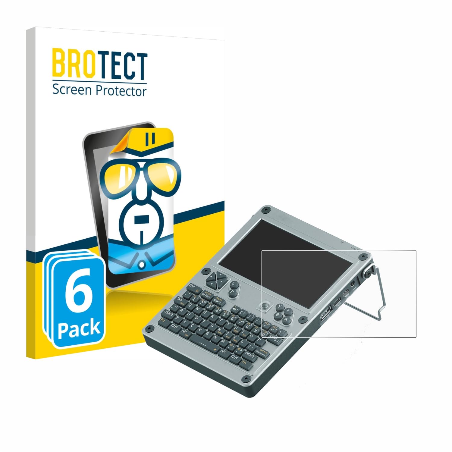 6 Pack Screen Protector For Clockworkpi Uconsole Kit Rpi Cm4 