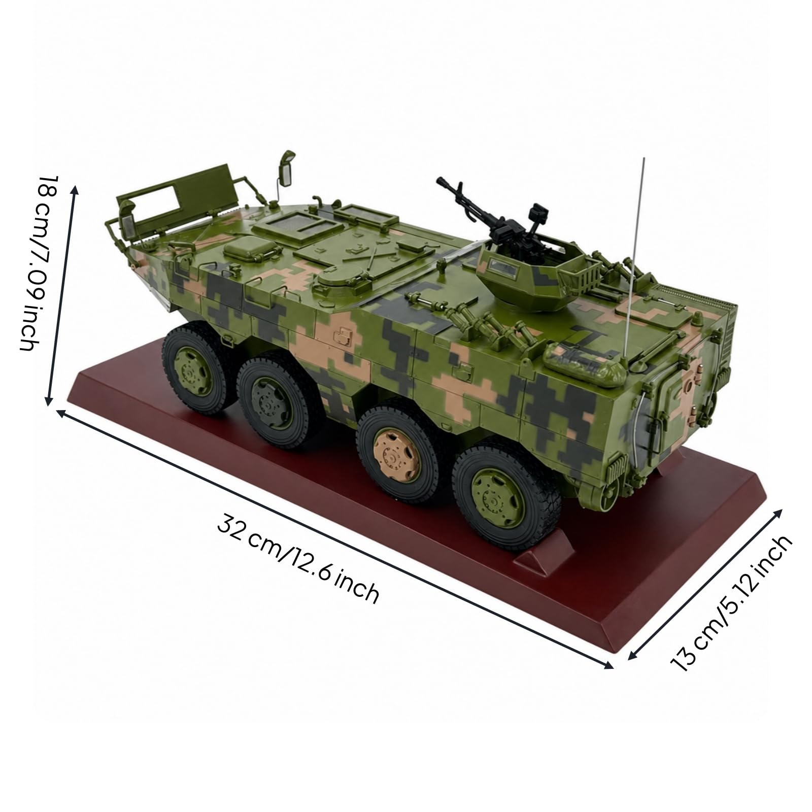 Carro Armato con Torretta Pressofuso