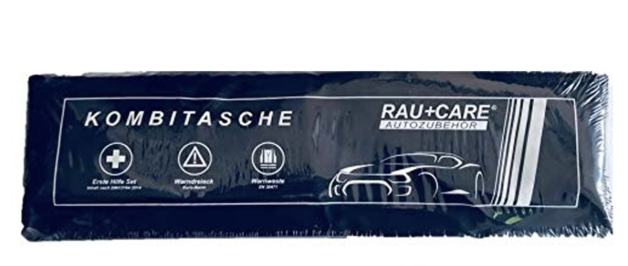 VOITURE-trousse de secours 3 en 1 trio poussette avec gilet de signalisation, kit de premiers secours et de signalisation