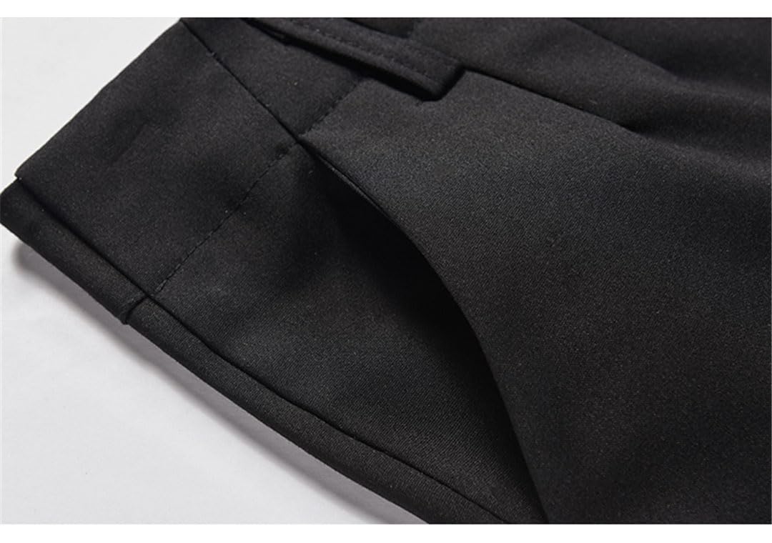 Ownwfeat Pantalones De Vestir De Trabajo para Mujer Pantalones De Bolsillo Formales De Oficina Pantalones De Negocios