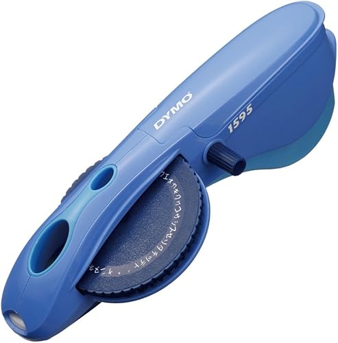 Dymo DM1595BU - Encendedor de cinta, Hiragana, Katakana, alfabeto, números, azul