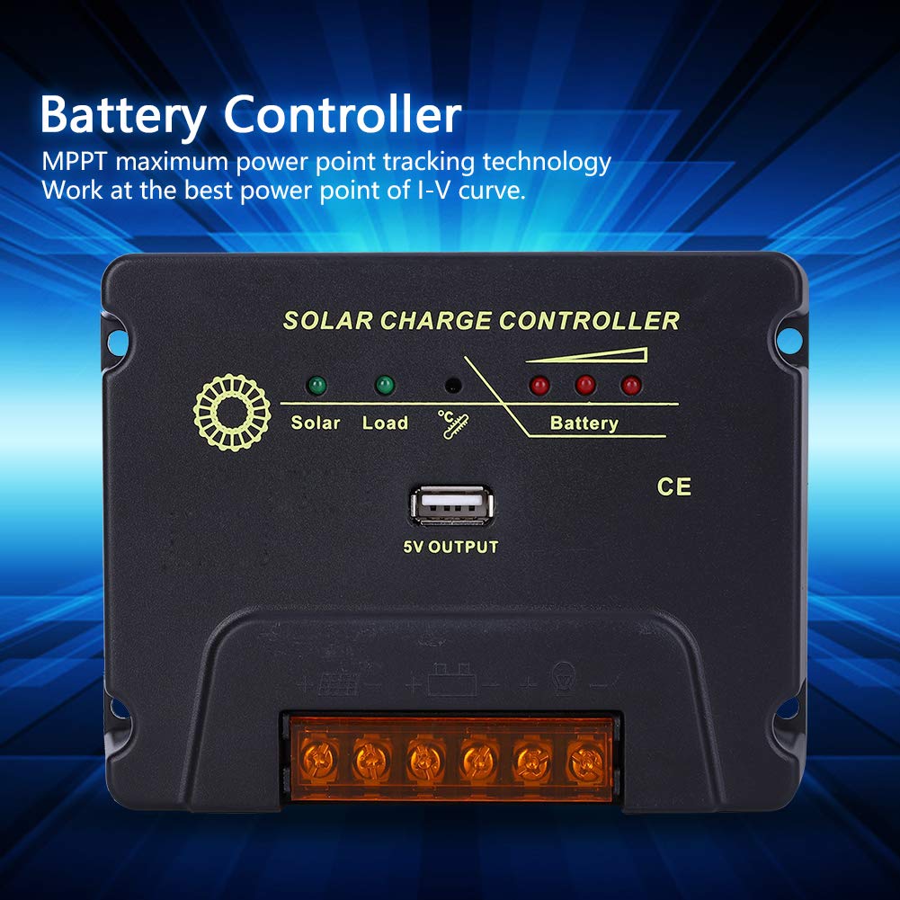 WBL-WH MPPT Cargador solar 12V/24V 20A CPY Tablero de control Controlador de descarga de carga Chip único