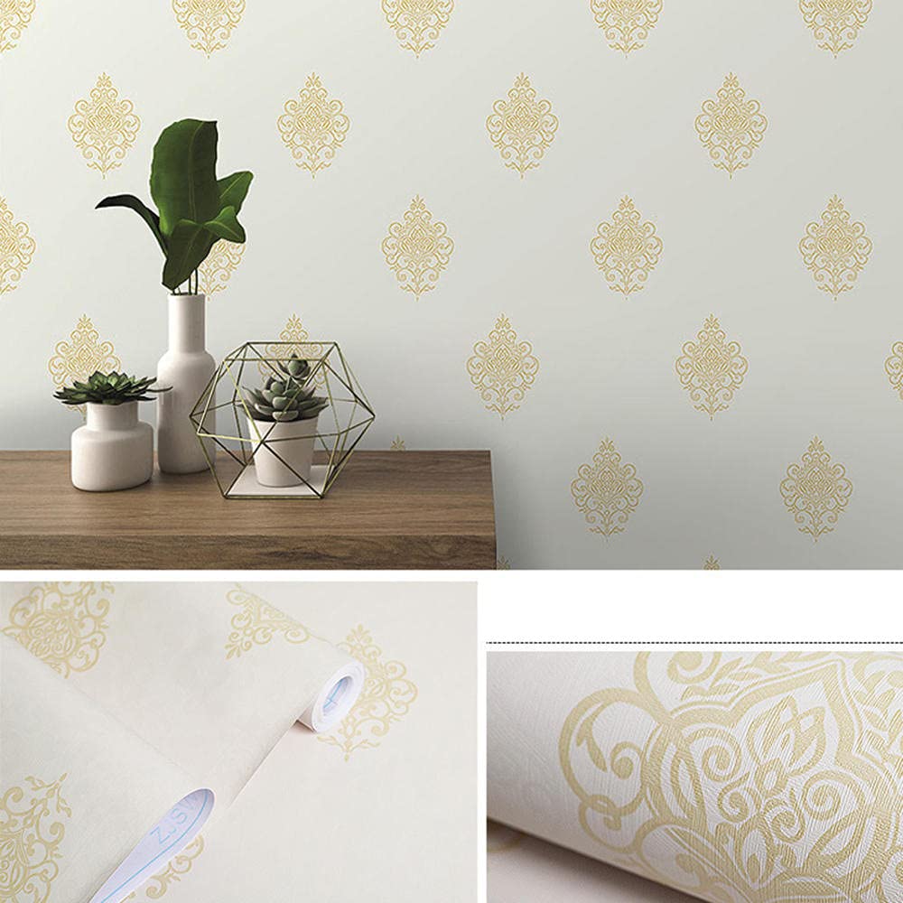 Papier Peint 3D Chambre Étanche et Épaissi CYN Revêtement Mural Auto-adhésif Haute Résistance