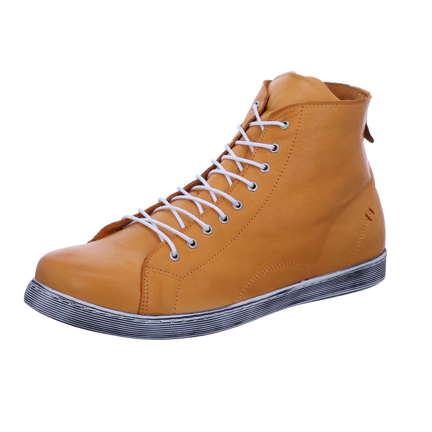 Andrea Conti Lace-Up Boots 0341500 High-Top Trainers Lace-Up Boots, orange, 4 UK