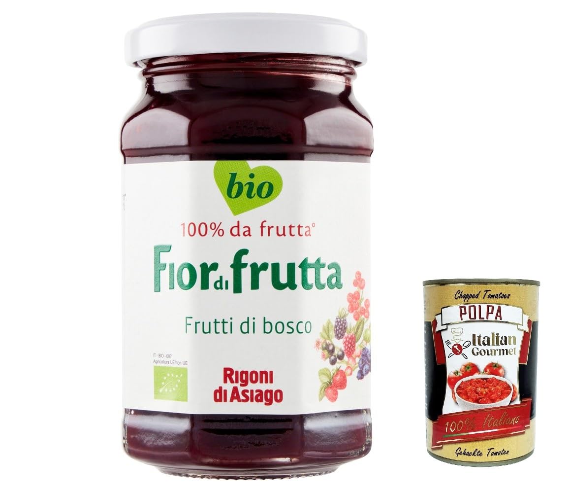 Italian Gourmet Fiordifrutta Marmellata Beeren Fruchtaufstrich 12 x 250g