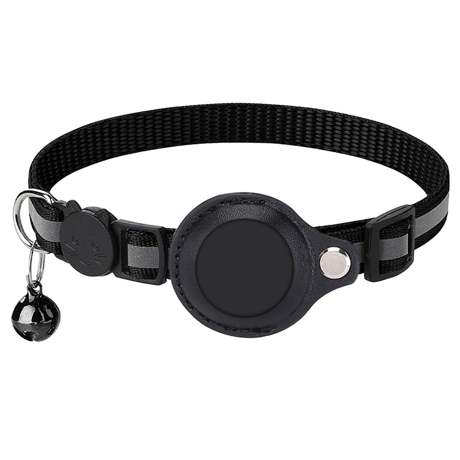 Collier Chat Vert Airtag Collier Pour Chat, Réfléchissant Collier Pour Chat Avec Boucle Collier Chat Airtag Anti Etranglement