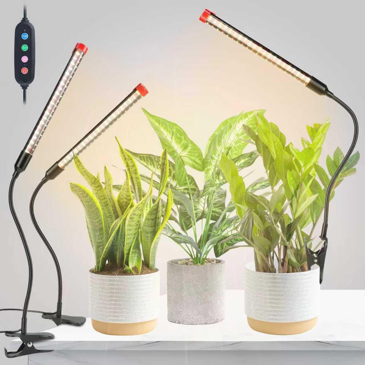 GroCruiser 2‑in‑1 Clip Grow Light (3‑Pack)