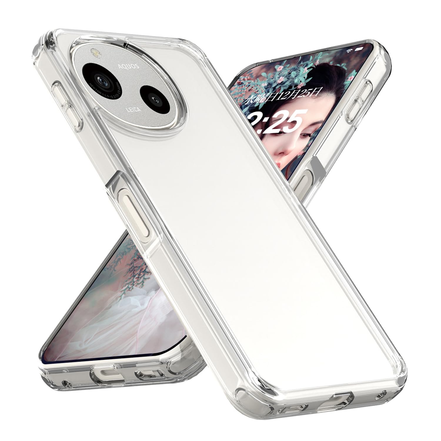 Amazon.co.jp: 【全透明! 耐衝撃性! 】McDuLL AQUOS sense10 ケース