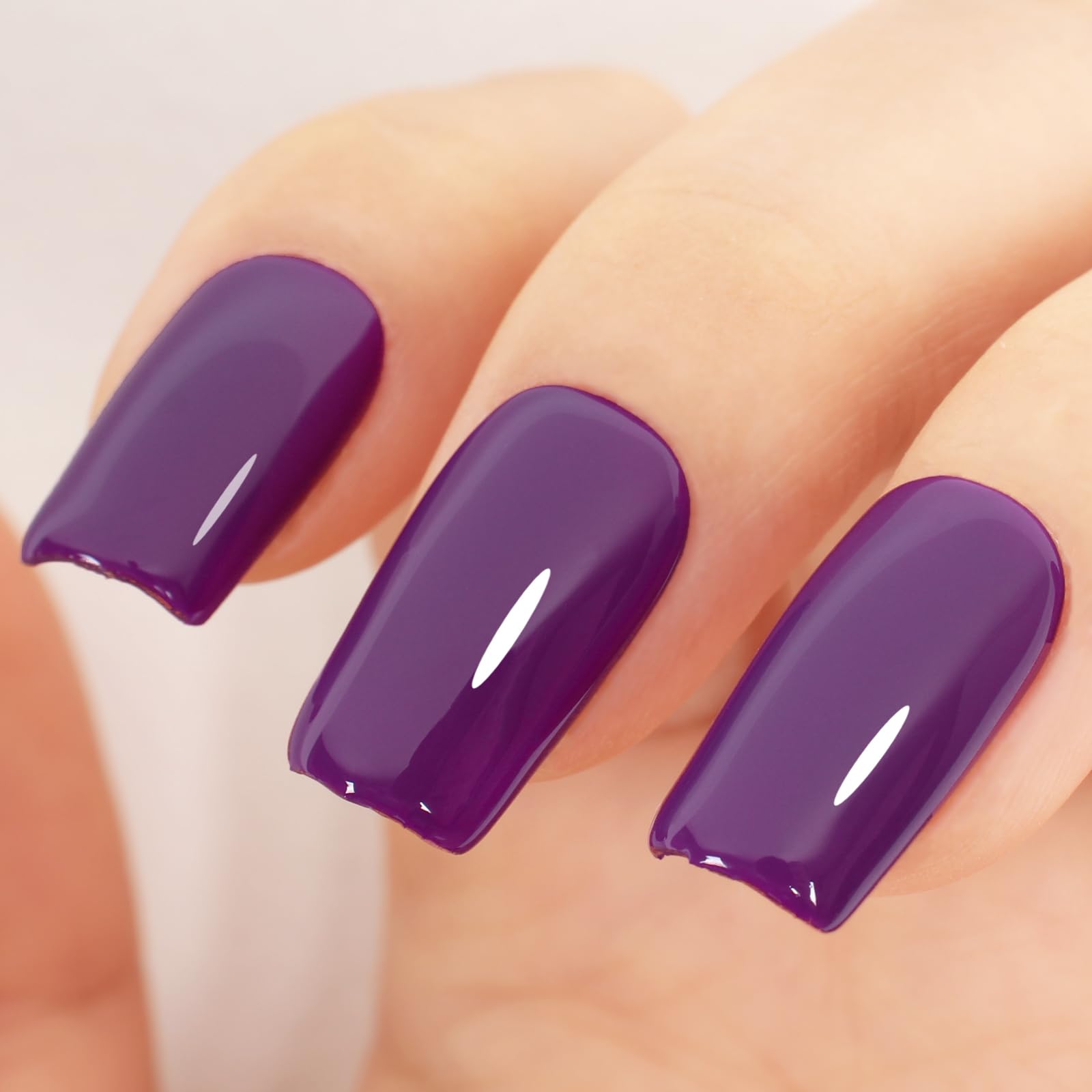 Amazon.com: TUTUYU Dark Purple Gel Nail Polish, 0.51 Fl Oz UV/LED Soak Off  Deep Grape Purple Gel Polish Kit for Manicure Salon or DIY Nail Art  Starter, Fall Winter Color - GP0057 :