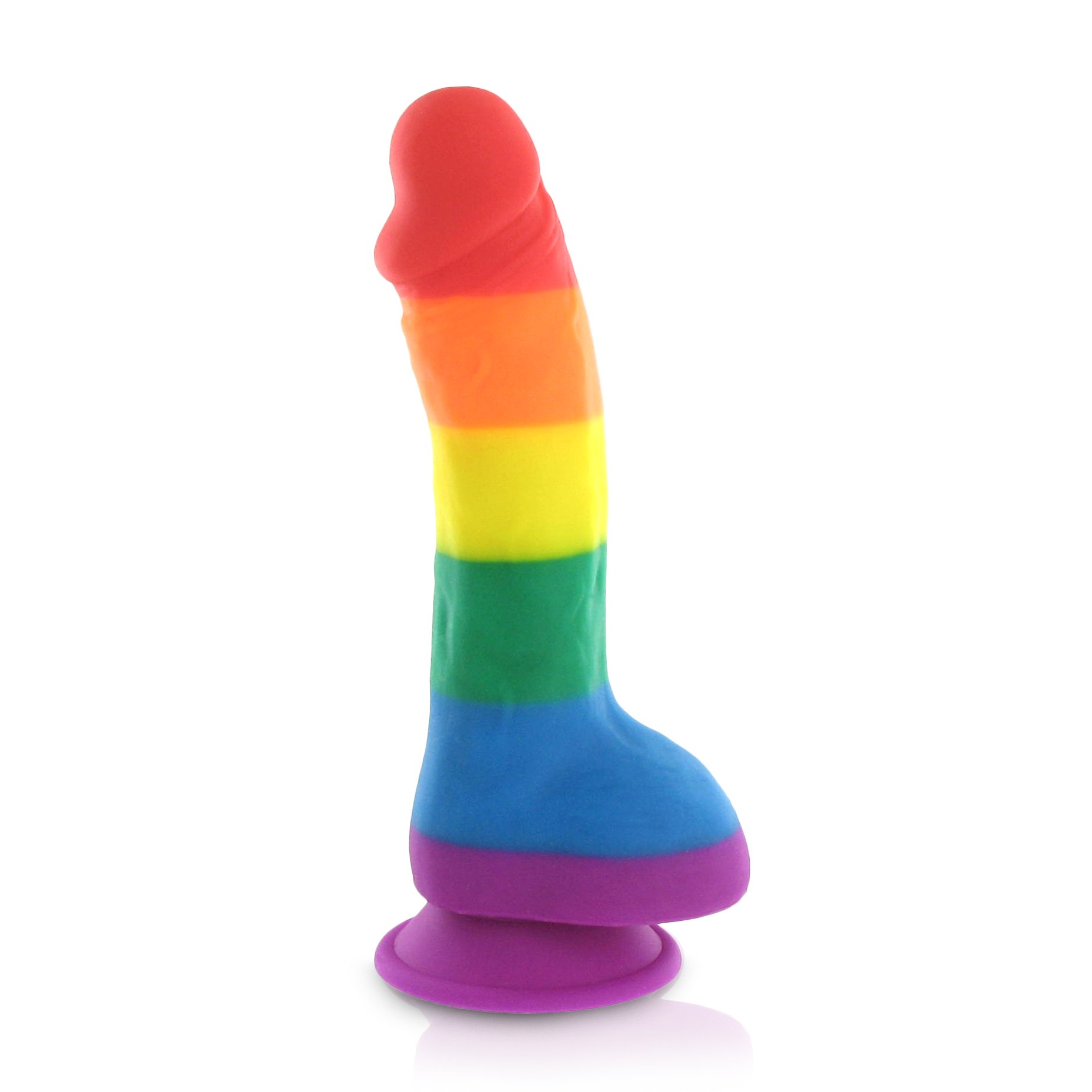 Amazon.com: Pride Dildo - The 8" Silicone Rainbow Dildo With Balls & A Suction Cup : Health & Household Amazon.com: Pride Dildo - The 8" Silicone Rainbow Dildo With Balls & A Suction Cup : Health & Household