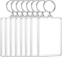 Vista 9 de Llavero de fotos Marco de fotos llavero colgante recuerdo de foto hebilla decorativa creativo DIY regalo llavero