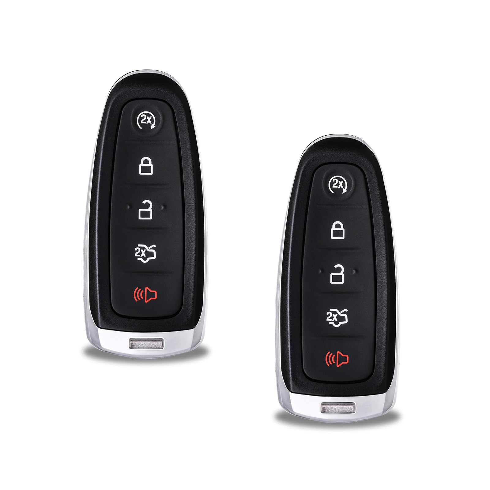 HelloAutoKey Fob for Ford Flex Explorer Escape 2013-2017, Keyfob Replacement for Edge Focus Taurus, for Lincoln MKS MKT MKX Key Fob Shell Case Cover ( Just a Empty Key fob) M3N5WY8609