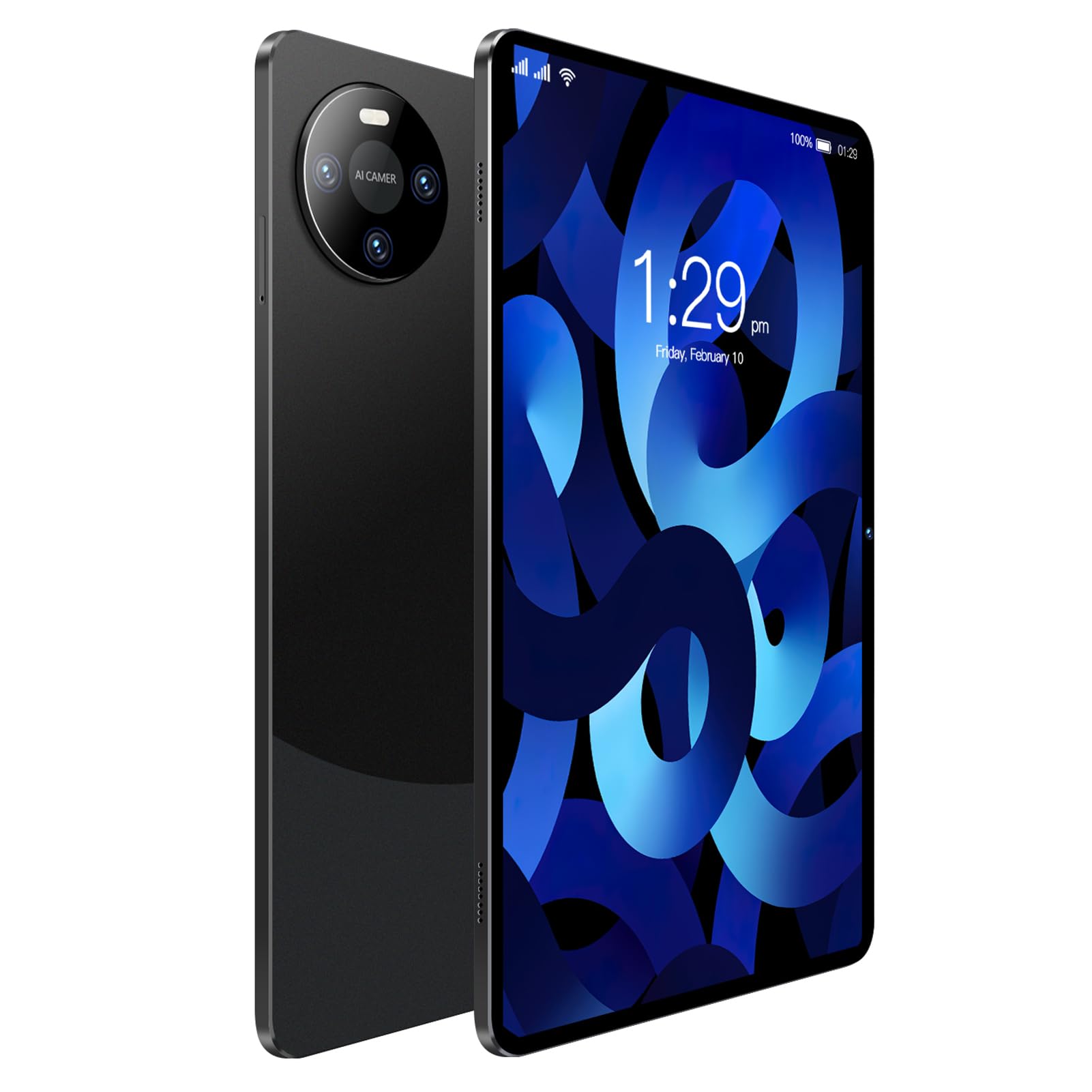Domary Tablet Tablet PC WiFi 10 Pollici 8 GB 256 GB Snapdragon 870 14 5G WiFi BT 5.0 8000 MAh con Schermo 1960 X 1200 Doppia Fotocamera per Riunioni in Ufficio a Casa (Unione Europea)