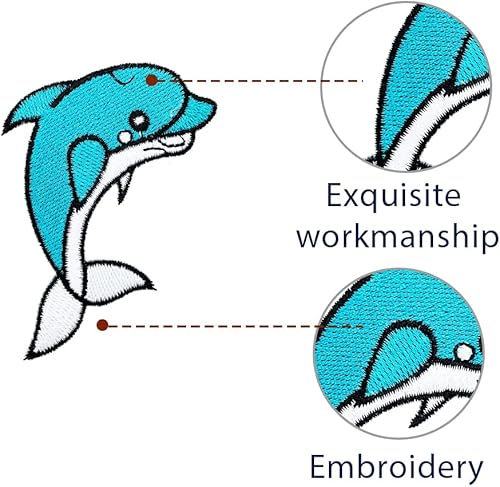 Miniatura 2 de Obokata Parches bordados de hierro parche de hoz de la muerte de la muerte insignia Have A Nice Death para coser en el emblema para chalecos